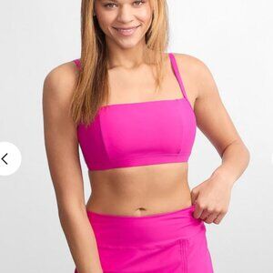 New With Tags, Birdsong 34 G Square Neck Underwire Bralette Bikini Top